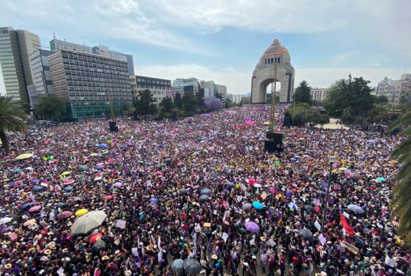 Outraged By Femicides, Mexican Women Demand Change During Nationwide Walkout