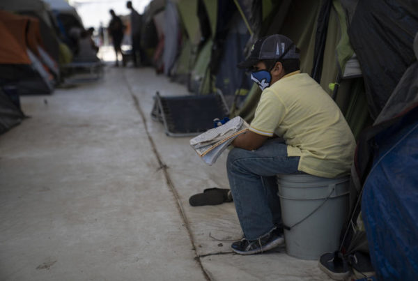 Migrants, Volunteers Prepare For Possible COVID-19 Outbreak At Mexican Border Camp