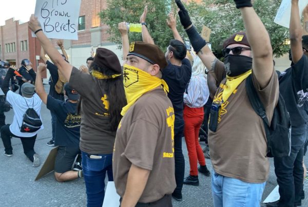 Brown Berets Lead George Floyd Protest In El Paso