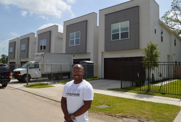 In Gentrifying Fifth Ward, One Developer Makes A Pitch To Former Residents