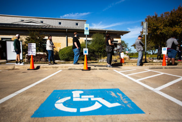 In 2020, Voters With Disabilities Reported Fewer Barriers To Casting A Ballot