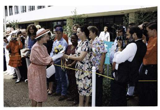 That time the Queen visited Texas