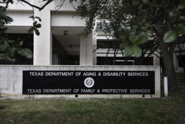 Texas Department of Family and Protective Services.