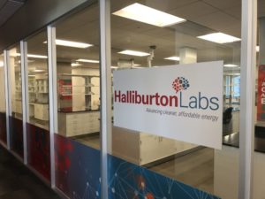 a halliburton labs office