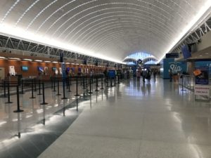 A terminal at San Antonio airport.