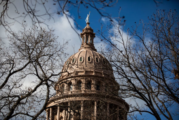 The Texas Legislature Gavels In