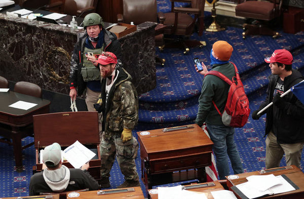 Nearly 1 In 5 Defendants In Capitol Riot Cases Served In The Military