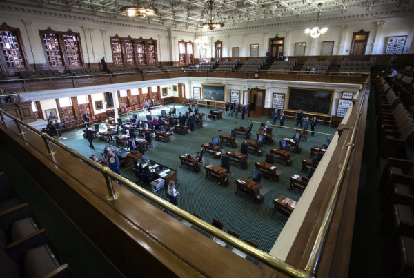 the texas senate chamber