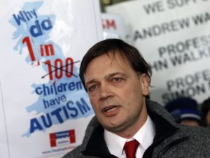 a protrait of dr. andrew wakefield