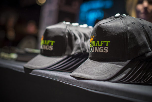 black hats that say draft kings