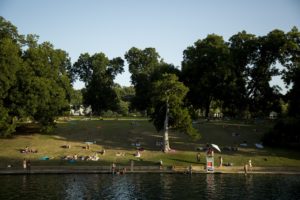 Barton Springs pool in austin