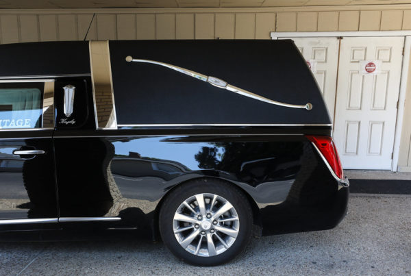 a hearse