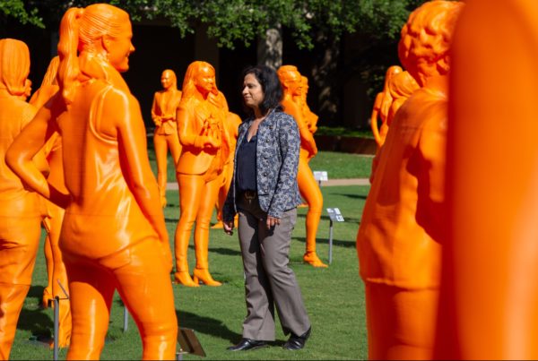 Meet Four Women Honored With Those Life-Size, Orange Statues At NorthPark