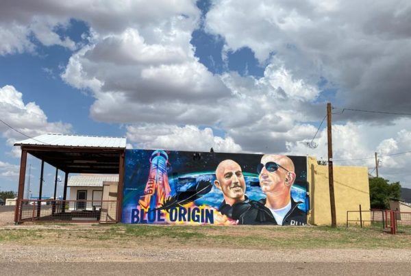 Jeff Bezos’ Rocket Launch From West Texas Puts Tiny Town Van Horn In Spotlight