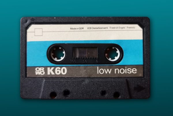 photo of a cassette tape