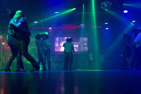 a couple dances in a club