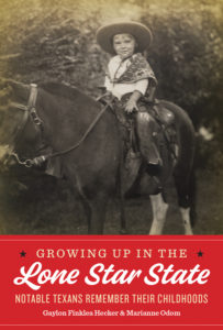 cover of the book, "Growing Up in the Lone Star State"
