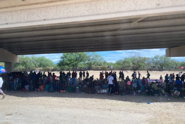Thousands Of Migrants In Squalid Conditions Under Del Rio Bridge
