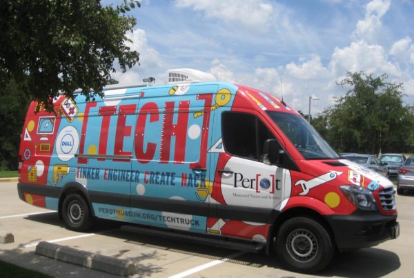 Perot Museum Tech Truck Brings Science Field Trips To North Texas Students
