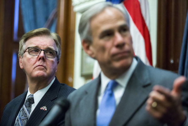 Texas’ top two lawmakers are at odds over the need for fourth special session