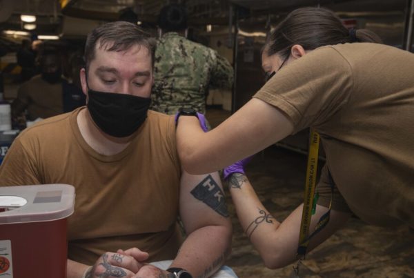 As deadlines near for service members to get COVID-19 vaccines, the vast majority have complied