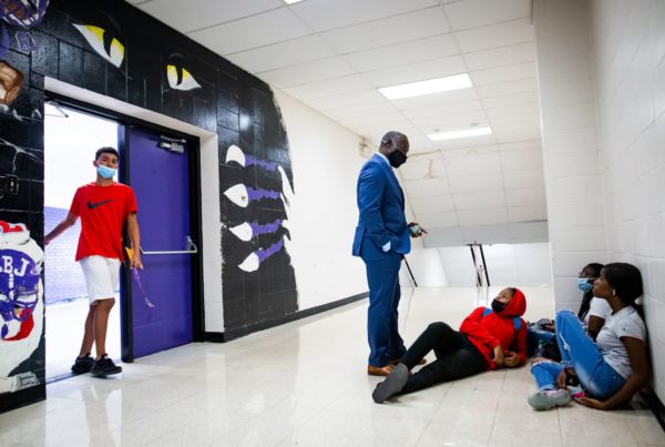 Two months into the school year, LBJ High students are still waiting for teachers