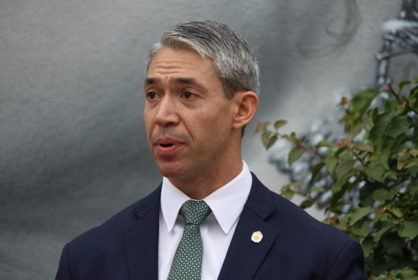 San Antonio Mayor Ron Nirenberg says the next infrastructure battle will be over how to divvy up the money