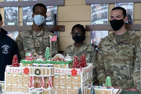 Gingerbread houses spread holiday spirit at William Beaumont Army Medical Center