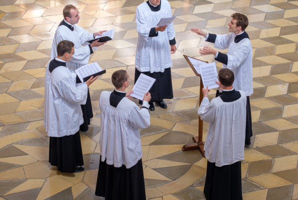 For this future priest, music is the gateway to connection with a higher power