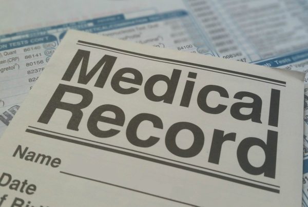 a form labeled Medical Record
