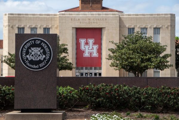 University of Houston logo and banner