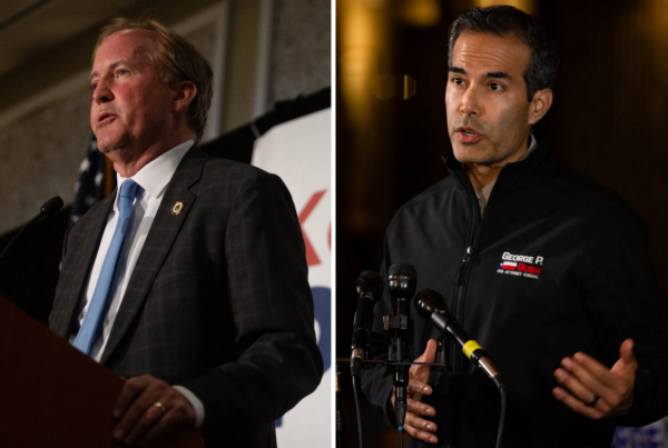 Texas Attorney General Ken Paxton is headed to a runoff against George P. Bush