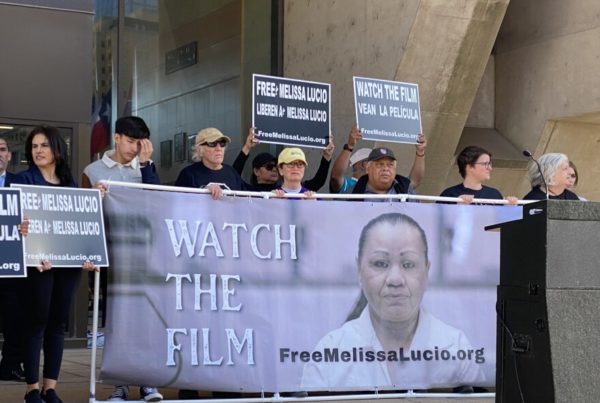 Supporters in Dallas rally for Melissa Lucio, an abused mother who faces the death penalty