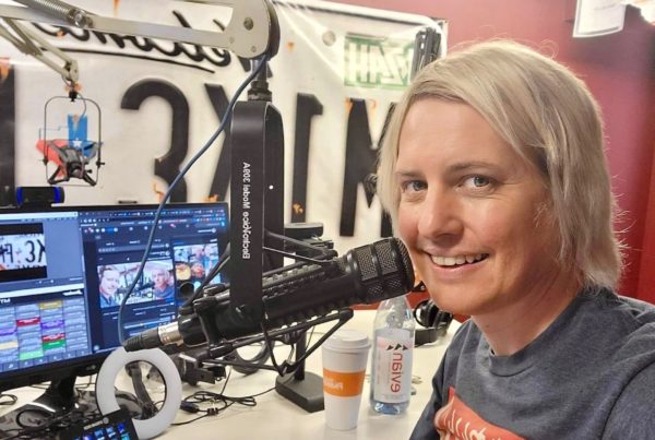 Kerrville morning radio host transitions in a very public way
