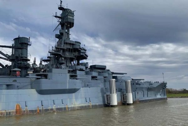 Once thought to be unmovable, the Battleship Texas heads to Galveston for repairs