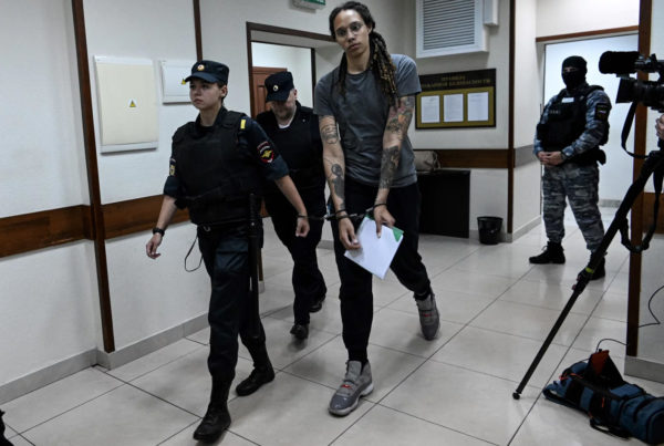 Brittney Griner’s prison sentence is upheld in a Russian court