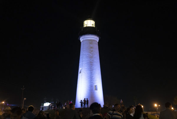 Texas’ last public lighthouse shines for the first time in 117 years
