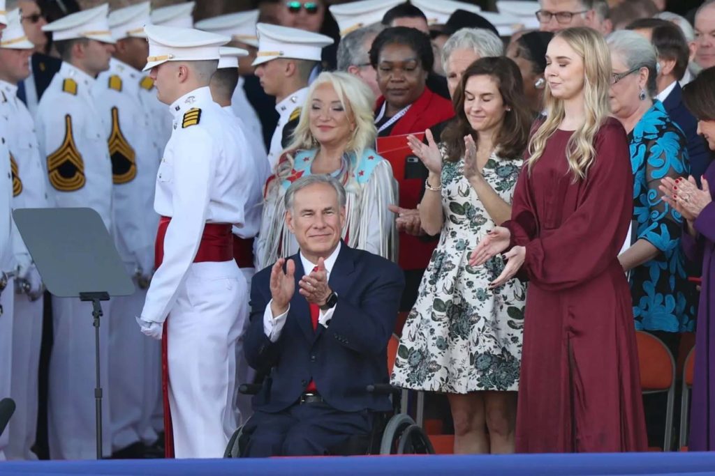 Texas Gov. Greg Abbott talks property taxes and border security at