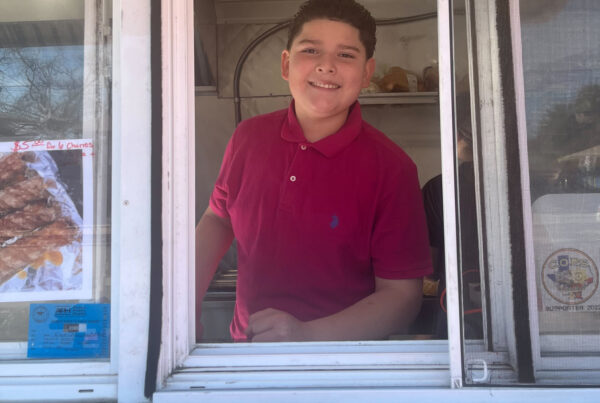 Meet the kid manning his family’s food truck