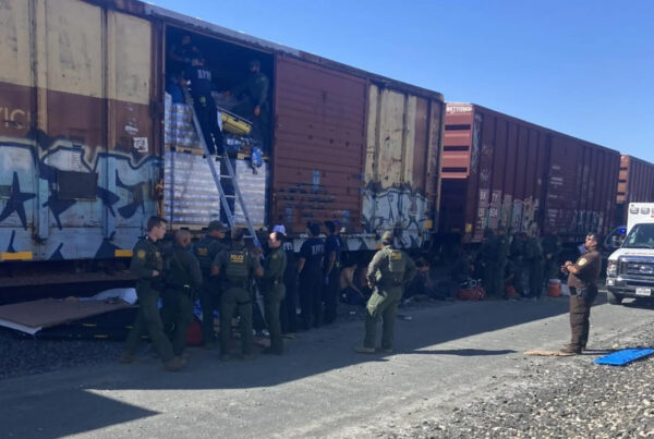 Migrants found trapped in another train car in South Texas, 3 dead over the weekend
