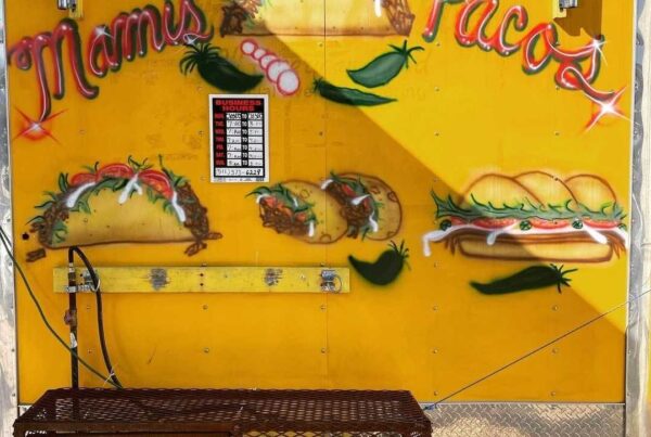 The thought behind the hand-painted art of Mexican eateries on both sides of the border
