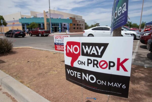 El Paso voters soundly reject Proposition K Climate Charter