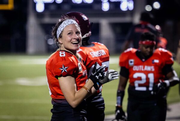 Deaf Austin football player seeks to pay her success in the sport forward