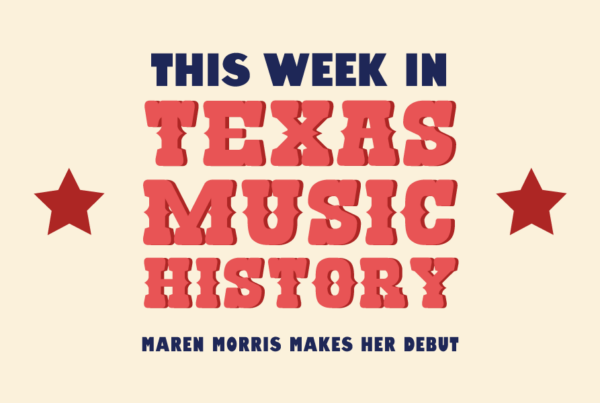 This week in Texas music history: Maren Morris makes her debut
