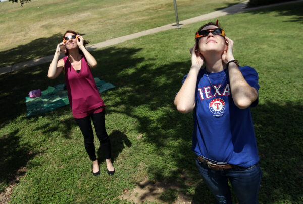 Here’s how you can safely view the annular solar eclipse in Texas this weekend