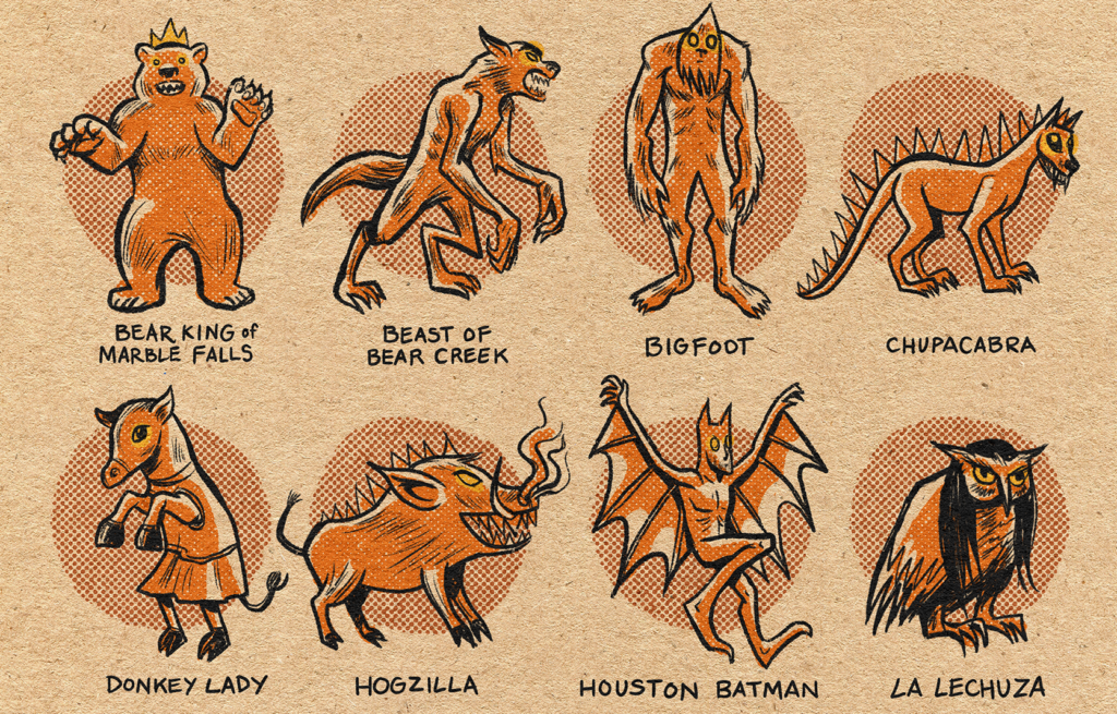 The art of Texas cryptids Texas Standard