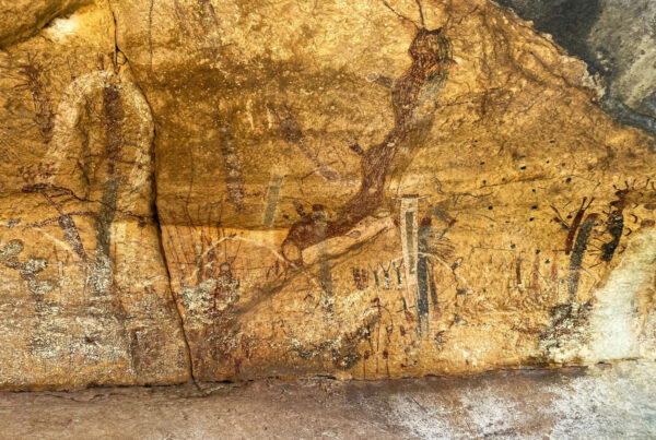 Ancient artists speak through massive cryptic murals