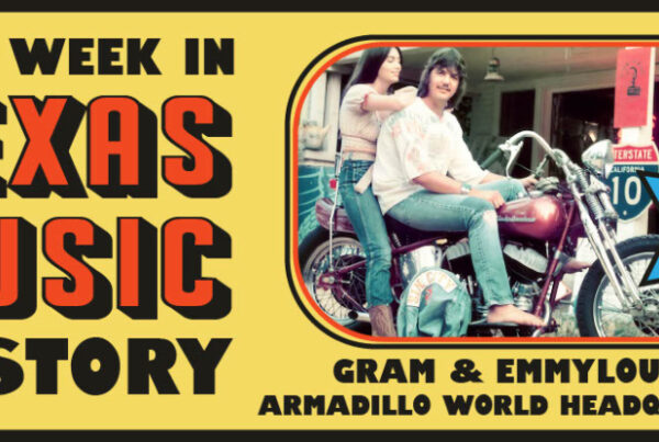 This week in Texas music history: Gram Parsons and Emmylou Harris appear at the Armadillo World Headquarters