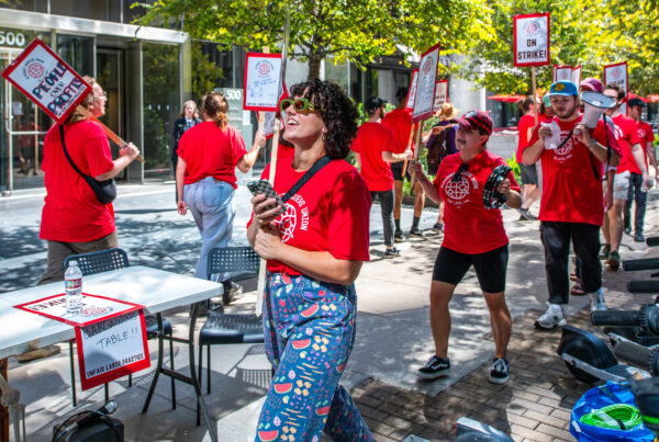 Contract tech workers unionize in hopes of job security in a precarious industry
