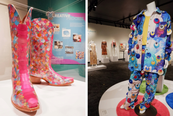 Plant-based sequins take center stage at ‘Particles of Color’ exhibit at UT Austin